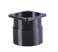 38/40 mm Raccords de canal droits Brides de tuyau Raccords de conduit d'aération pour systèmes de chauffage et de refroidissement Adaptateur