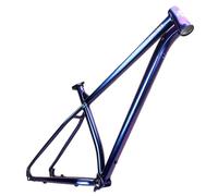 38/42/48cm Cadre De Vélo De Montagne 27.5/29er Axe Traversant 12x142mm | Cadre De Frein À Disque En Alliage D'aluminium，Câblage Semi-Interne