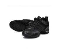 (38,black)Adult Dance Shoes Modern Dance Mesh Soft Bottom Jazz Dance Shoes Summer Sports Fitness Shoes
