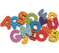 38 lettres magnétiques colorées pour enfants