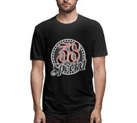 38 Special Men's Short Sleeve Solid Crew Neck T-Shirt Manches Courtes(3X-Large)
