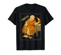 38 Veritas St Augustin Vintage Philosophie Inspirée Humour T-Shirt