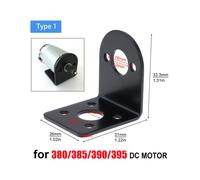 (380 385 390 395) Support de montage de moteur universel à plaque droite pour moteur à courant continu