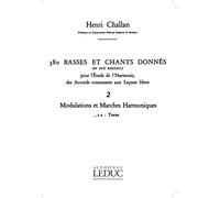 380 BASSES ET CHANTS DONNES VOL.02:MODULATIONS MARCHES HARM.2A TEXTES
