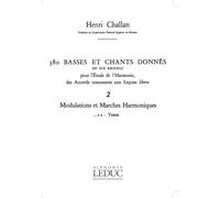 380 BASSES ET CHANTS DONNES VOL.02:MODULATIONS MARCHES HARM.2A TEXTES