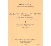380 BASSES ET CHANTS DONNES VOL.07:RETARDS ET APPOGIATURES 7A TEXTES