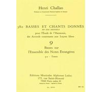 380 Basses et Chants Donnés Vol. 9A.
