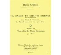 380 Basses et Chants Donnés Vol. 9A.