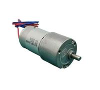 380 electronic starter Full Metal Gearbox Gear electronic starter DC 6V 9V 12V 36RPM Slow Speed Large Torque D-shaft Low Noise for Smart Lock IDGTTLDF