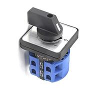 380 V 10 A 2 positions 2 pôles 8 bornes Sélecteur rotatif interrupteur de changement de caméra rotative universel interrupteur de marche arrière du moteur électrique