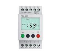 380 V avec écran LCD rétroéclairé, rail Din triphasé réglable, protecteur de sous-tension, relais de protection de séquence de surveillance, 1 pièces(AD6-803)