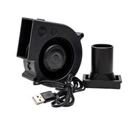 3800 tr/min, vitesse rapide, 5 V, ventilateur USB, design léger, plastique, métal, construction, atelier, applications, souffleur d'air
