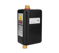 3800W Chauffe-eau Électrique Instantané Sans Réservoir Cuisine Salle De Bains Douche Débit Chaudière À Eau Économies d'énergie(Zwart)