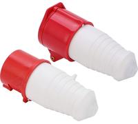 380415V 16A Industrial Plug Socket Connector Set 4Pin 3Phase Industrial Power Connector (3P+E)
