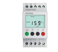 380V avec écran LCD rétro-éclairé, Rail Din triphasé réglable, protecteur de sous-tension, relais de Protection de séquence de surveillance(AD6-803)