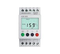 380V avec écran LCD rétro-éclairé, Rail Din triphasé réglable, protecteur de sous-tension, relais de Protection de séquence de surveillance(AD6-806)
