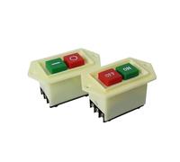 380V LC3-5 5A ON-OFF LC3-10 10A I/O Red Green Start Stop Power PushButton Switch 2 Positions Starter Drilling Cutting Machine NWPNLXEA(LC3-5 5A)