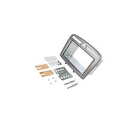 381040-03-2 Cadre de montage radio convient Peugeot 2 DIN argent ACV