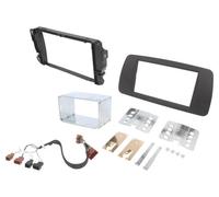 381328-08-3 Cadre de montage radio convient Seat 2 DIN tuam grey ACV