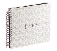 [3831] Hama Album à spirale "Romance", 28 x 24 cm, 40 pages blanches