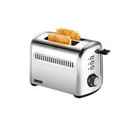 Unold Grille-pain Rétro 2 tranches Voyant lumineux Acier inoxydable