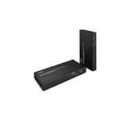 Lindy Extendeur HDMI HDBaseT 38349 – 70 m Cat.6 – 4K60, ARC, Audio, IR & RS‑232 – Noir
