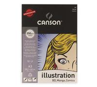 [387200-3] CANSON Lot de 3 Blocs 12 planches BD 250g lisses format A4 (BD Man...
