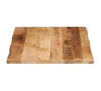 (38756)Moderne Dessus de table bord vivant de brut rustique - VIDAXL - bois - facile à nettoyer - 80x60x3,8 cm 758fsa46o8500