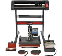 38cm x 30cm Presse à transfert combinée Presse à tasses Découpeuse Traceur SignCut