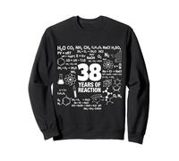 38e Anniversaire 38 Ans drôle Chimie Nerd Humour Geek Sweatshirt