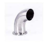 38mm 1-1/2" Pipe OD Butt Weld x 1.5" Tri Clamp SUS 304 Stainless Steel 90 Degree Elbow Pipe Fitting Home Brew Beer Wine