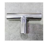 38mm 1.5" Pipe OD Butt Welding Auto Tee 3 Way 3A SUS 304 Stainless Steel Fitting Spliter Homebrew Beer Wine