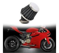 38mm Bent Neck Air Filter Dual Layer Mesh for pour atv 38mm Bent | Dual layer steel mesh, traps dust debris, extends engine life, 38mm ID, bent neck design