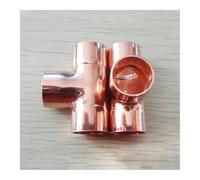 38mm Inner Dia x1.2mm Thickness Copper Equal Tee Socket Weld End Feed Coupler Plumbing Fitting Water Gas Oil