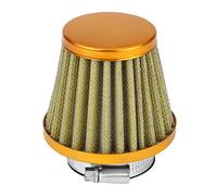 38mm Kit de Filtre d'admission d'air de Moto Filtre à Air Automatique Universel de Moto pour Scooter Moto Tout-Terrain ATV Quad(Or)