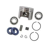 38mm Piston Rings Crankshaft Bearing Oil Seal Kit Fit for MS180 018 Chainsaw 11300302004 96380031581