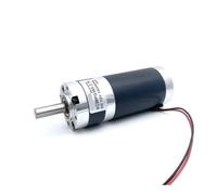 38MM Planetary Brushed DC Gear electronic starter 38PG38S 8MM Shaft DC 12V/24V High torque Low Speed Geared electronic starter NWPNLXEA(1 Ratio 13.7-350rpm,24V With Bracket)