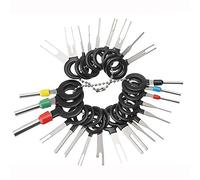 38pcs Auto Outil D'extraction de Bornes de Câblage électrique, Voiture Électrique Câblage à Sertir Connecteur Pin Extracteur Kit pour Réparation de la Voiture [2 sets]