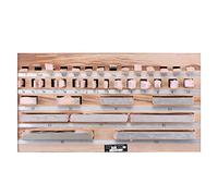 38pcs / Set 1 Grade 0 Note de l'inspection Bloc manomètre Test Caliper Blocks Instruments mesure(0 grade)