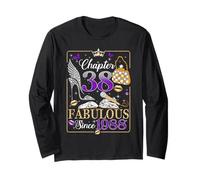 38th Birthday Queen Chapter 38 Fabulous Since 1988 Women Manche Longue