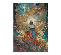 38x26cm/1000pcs Puzzle pour Adolescentes Divine Creation A Cosmic Vision Puzzles pour Adolescentes, Jouets, Décoration Murale, Cadeaux pour Femmes, Défi Éducatif 38x26cm/1000pcs