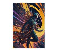 38x26cm/1000pcs Puzzle pour Adolescents Quantum Leap The Astronaut's Odyssey -1 Puzzle pour Adultes - Jeux De Construction - Analyse Et Logique - Interaction Parent-Enfant 38x26cm/1000pcs