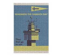 38x26cm/1000pcs Puzzle pour Adolescents Remember The Sabbath Sea Puzzle pour Adultes - Jeux De Construction - Analyse Et Logique - Interaction Parent-Enfant 38x26cm/1000pcs