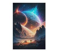 38x26cm/1000pcs Puzzle pour Adolescents Stellar Reverie Explorer Puzzle pour Adultes : Jeux Relaxants, Découpe De Précision, Activités Amusantes À La Maison 38x26cm/1000pcs