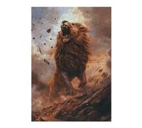 38x26cm/1000pcs Puzzle pour Adolescents The Roaring Titan Puzzle pour Adultes - Jeu De Réflexion, Analyse Et Logique - Difficile Et Stimulant 38x26cm/1000pcs