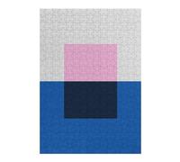 38x26cm/1000pcs Puzzle pour Adolescents Two Colors 03 Puzzles pour Adolescents - Jouets Anti-Stress - Une Œuvre d'art - Activités Amusantes À La Maison 38x26cm/1000pcs