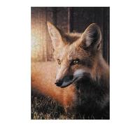 38x26cm/1000pcs Puzzle pour Adultes Sunset Fox Jeu Familial De Puzzle pour Adultes - Défi Difficile - Interaction Parent-Enfant 38x26cm/1000pcs