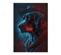 38x26cm/1000pcs Puzzles pour Adolescents Canine Crime Solver Casse-têtes pour Adolescents - Jeu De Réflexion - Cadeau d'anniversaire - Activités Amusantes À La Maison 38x26cm/1000pcs