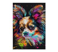 38x26cm/1000pcs Puzzles pour Adolescents Colorful Abstract Dog Art Print-69 Puzzles pour Adultes, Jouets À Monter Soi-même, Décoration Parfaite, Cadeaux d'anniversaire Uniques 38x26cm/1000pcs