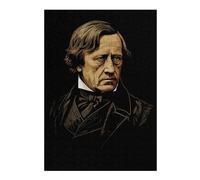 38x26cm/1000pcs Puzzles pour Adolescents Friedrich Hegel Puzzle Anti-Stress - Décoration Idéale pour Un Anniversaire Ou Noël 38x26cm/1000pcs